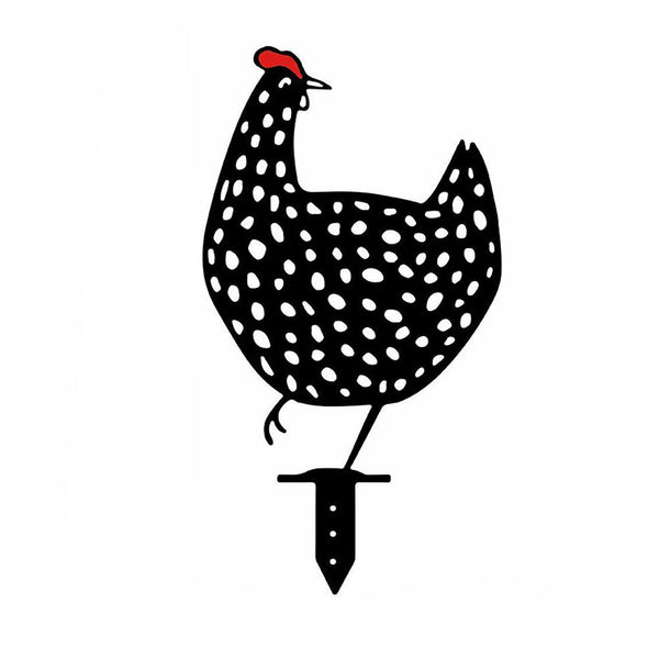 5X Garden Ornaments Chicken Yard Art Backyard Lawn Decor Ornaments & Statues