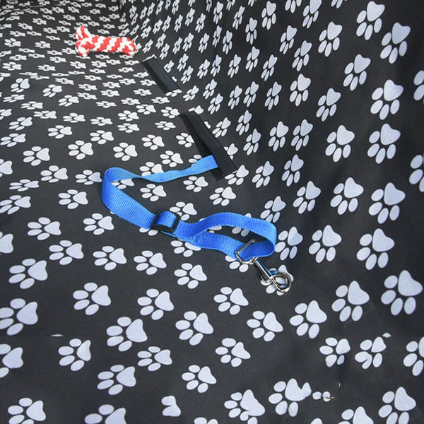 Dog Back Seat Cover With Perspective Mesh Waterproof Pet Hammock Pet Transport