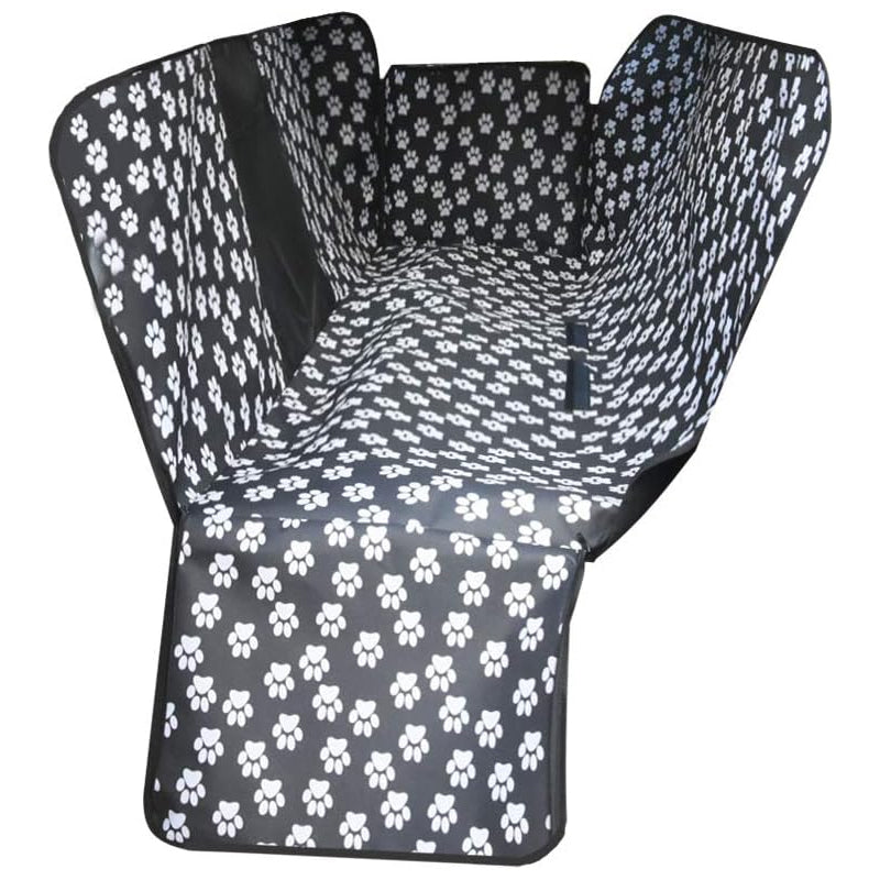 Dog Back Seat Cover With Perspective Mesh Waterproof Pet Hammock Pet Transport