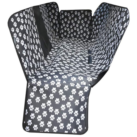 Dog Back Seat Cover With Perspective Mesh Waterproof Pet Hammock Pet Transport