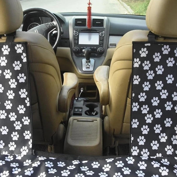 Dog Back Seat Cover With Perspective Mesh Waterproof Pet Hammock Pet Transport