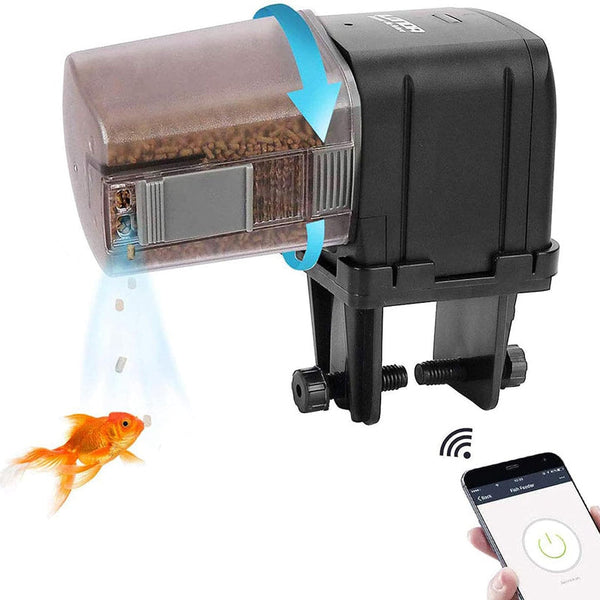 Wi Fi Enabled Automatic Pet Fish Feeder Food Dispenser Usb Powered Fish Feeders