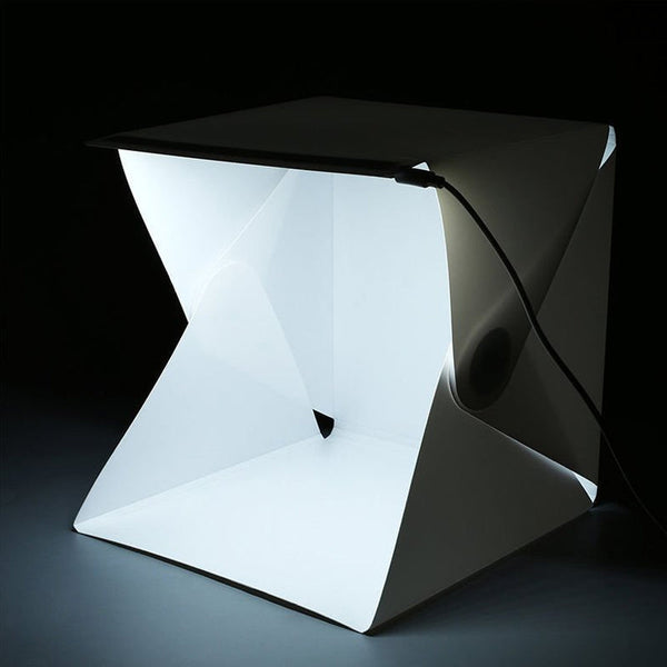 9" Mini Foldable Photography Lightbox Studio Lightroom Led Softbox
