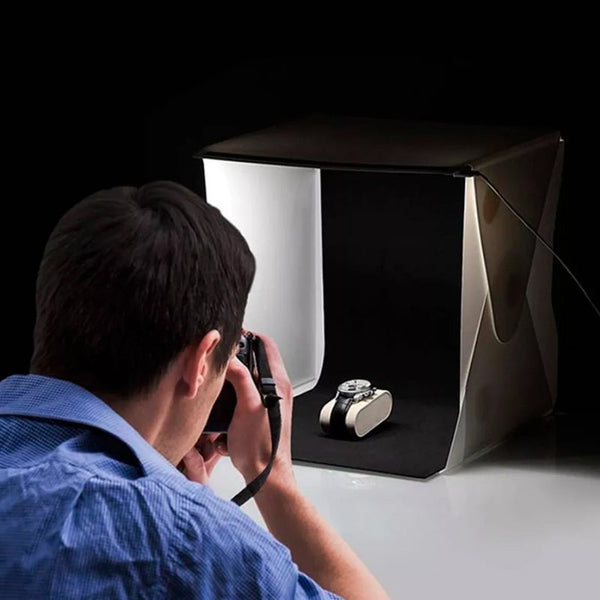 9" Mini Foldable Photography Lightbox Studio Lightroom Led Softbox Softboxes & Diffusers