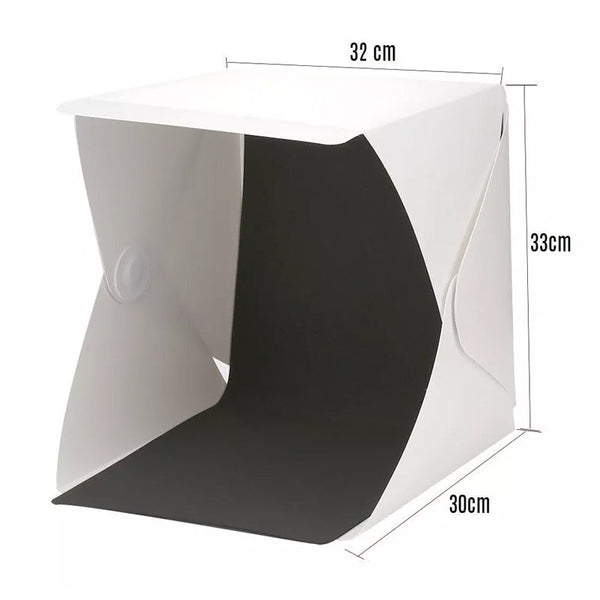 9" Mini Foldable Photography Lightbox Studio Lightroom Led Softbox Softboxes & Diffusers