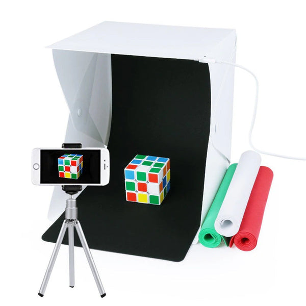 9" Mini Foldable Photography Lightbox Studio Lightroom Led Softbox Softboxes & Diffusers