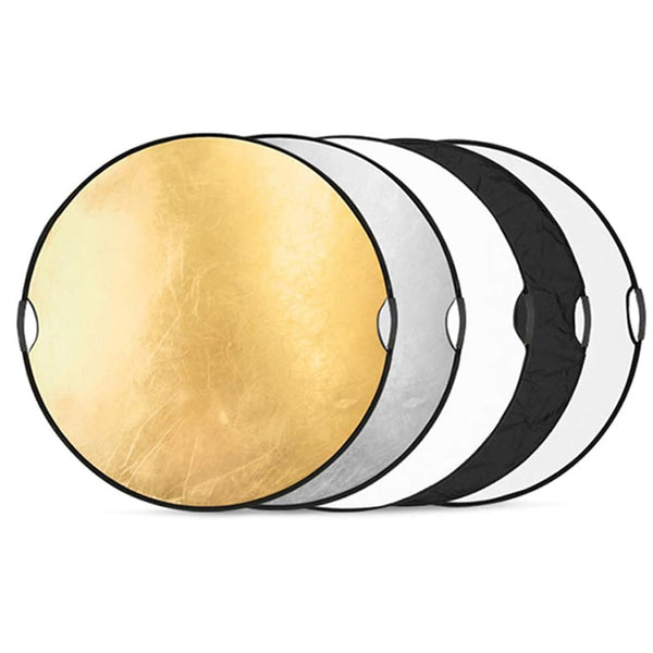 5 In 1 Multiple Collapsible Photo Reflector With Handlebar And Case Studio Reflectors