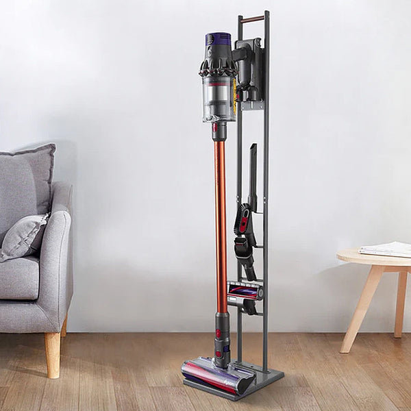 Freestanding Cordless Vacuum Cleaner Standing Floor Mounted Rack Hooks & Hangers