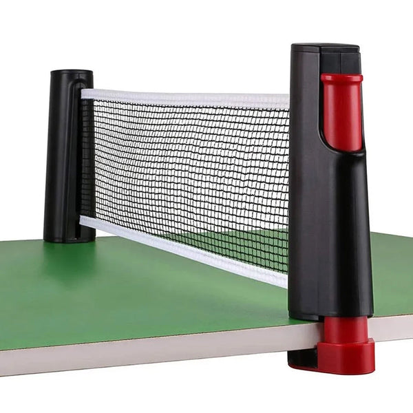 Instant Table Tennis Kit Ping Pong Set Retractable Net Rack + 2 Bats 3 Balls Table Tennis Sets