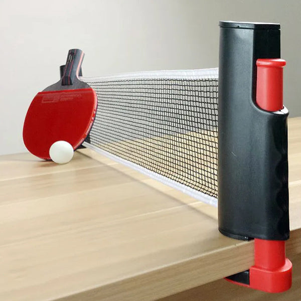 Instant Table Tennis Kit Ping Pong Set Retractable Net Rack + 2 Bats 3 Balls Table Tennis Sets
