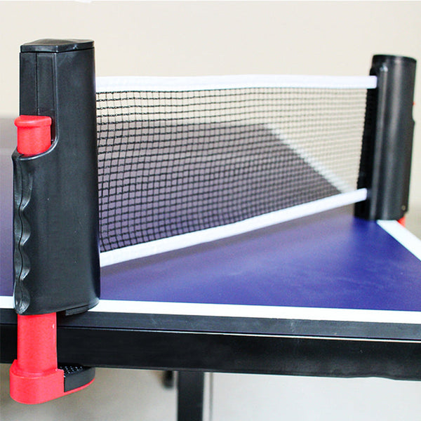 Instant Table Tennis Kit Ping Pong Set Retractable Net Rack + 2 Bats 3 Balls Table Tennis Sets