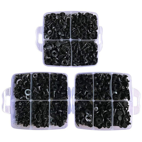 Car Trim Body Clips Kit 620Pcs Rivet Retainer Door Panel Bumper Plastic Fastener Mouldings Trim