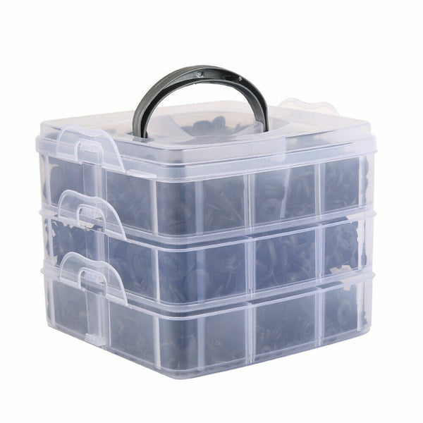 Car Trim Body Clips Kit 620Pcs Rivet Retainer Door Panel Bumper Plastic Fastener Mouldings Trim