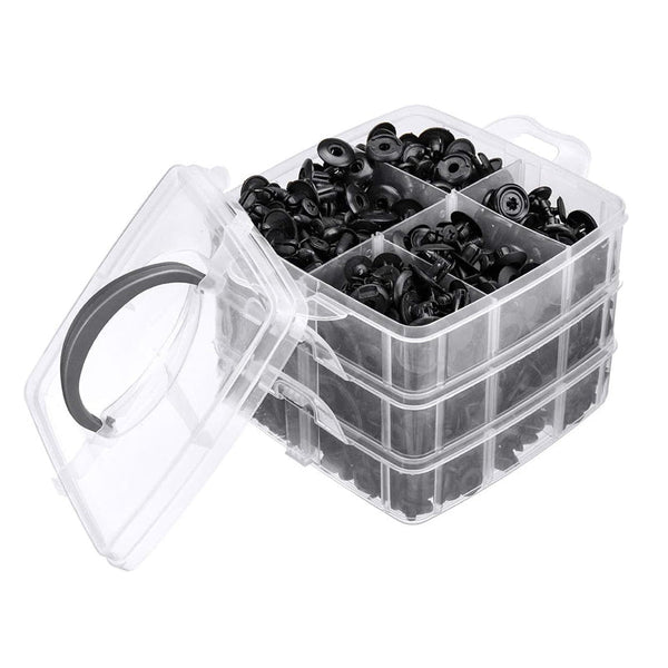 Car Trim Body Clips Kit 620Pcs Rivet Retainer Door Panel Bumper Plastic Fastener Mouldings Trim