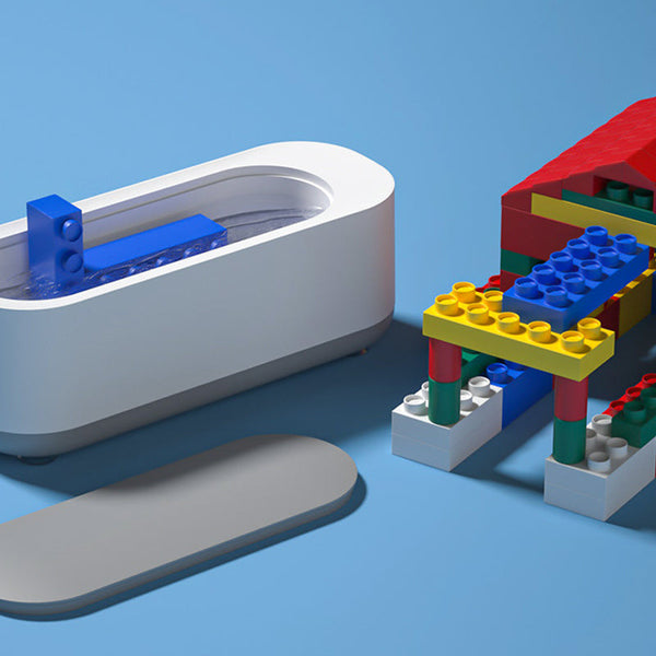 Veile Studios Portable Ultrasonic Professional Jewelry Cleaner Battery Operated Cleaners & Polish