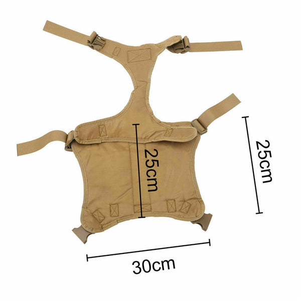 No Pull Reflective Tactical Harness For Military Service Dogs Harnesses