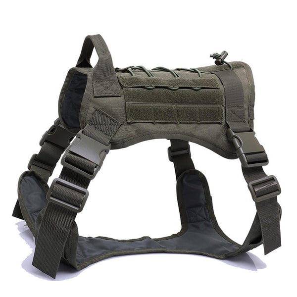 No Pull Reflective Tactical Harness For Military Service Dogs Harnesses