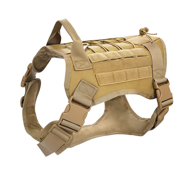 No Pull Reflective Tactical Harness For Military Service Dogs Harnesses