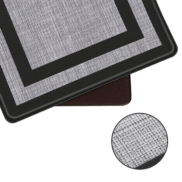 Comfeya 2 Pack Non Skid Waterproof Kitchen Mat Durable Stable Easy To Clean Eco Door Mats & Floor Mats