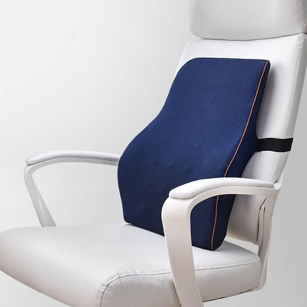 Comfeya Memory Foam Lumbar Support Pillow Back Pain Relief Posture Correction Ad Seat & Posture Cushions