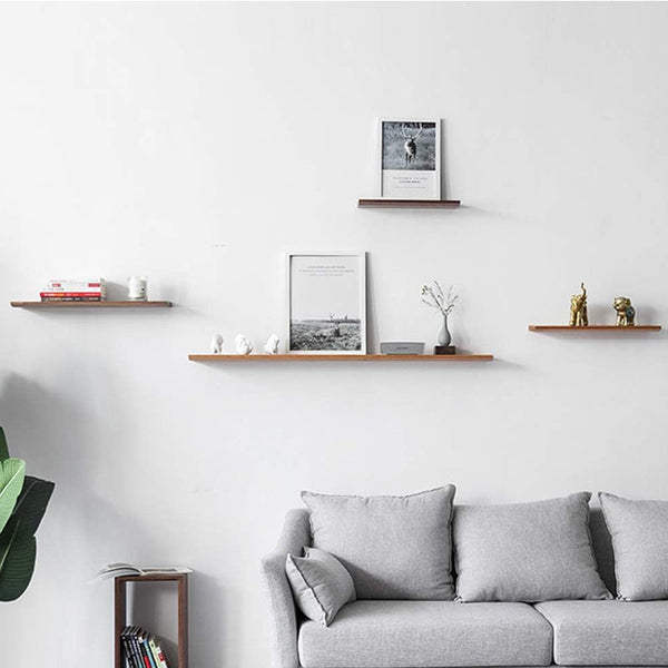 8 Pcs Floating Shelf Brackets Hidden Screw Support Invisible Pins Hanging Shelves