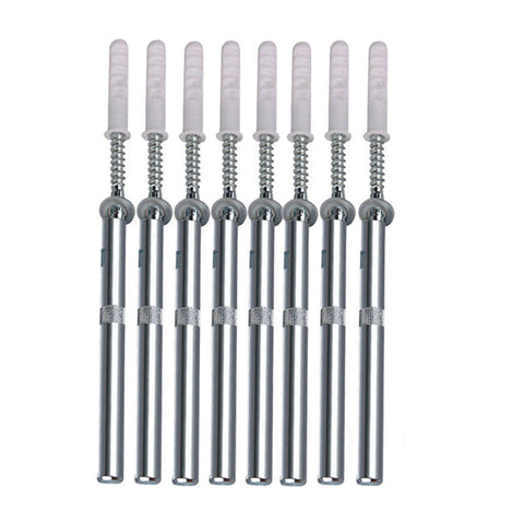 8 Pcs Floating Shelf Brackets Hidden Screw Support Invisible Pins Hanging Shelves