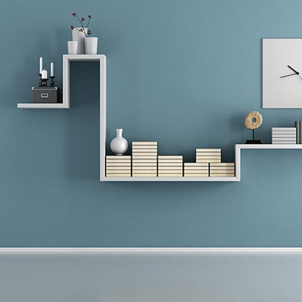 8 Pcs Floating Shelf Brackets Hidden Screw Support Invisible Pins Hanging Shelves