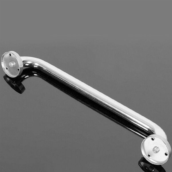 2Pcs Chrome Plated Safety Bar Stainless Steel Bathroom Grab Handrails 30 X 2.5Cm Handles & Rails