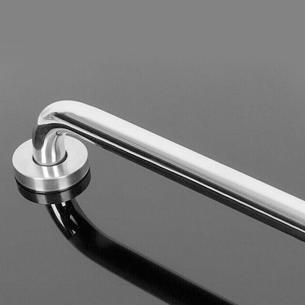 2Pcs Chrome Plated Safety Bar Stainless Steel Bathroom Grab Handrails 30 X 2.5Cm Handles & Rails