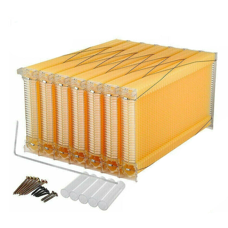 7 Pcs Unassembled Sheets Beehive Wooden Frames Beekeeping Supplies Beekeeping Equipment