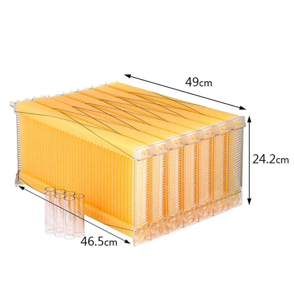7 Pcs Unassembled Sheets Beehive Wooden Frames Beekeeping Supplies Beekeeping Equipment