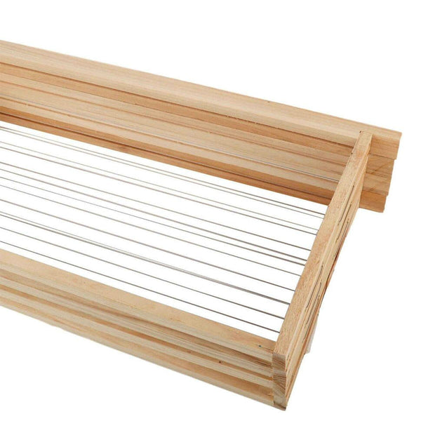 10 Pieces Unwaxed Assembled Wired Frames Beekeeping Supplies Beekeeping Equipment
