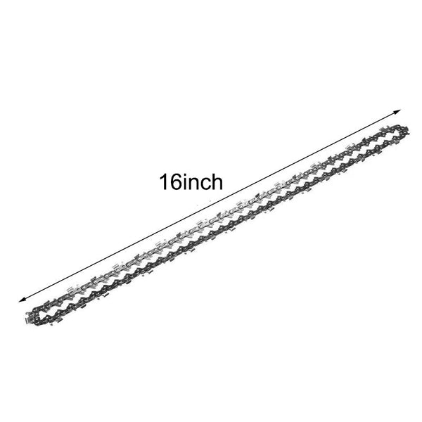 3Pcs 16'' Semi Chisel Chainsaw Low Vibration Replacement Blade Chainsaw Parts
