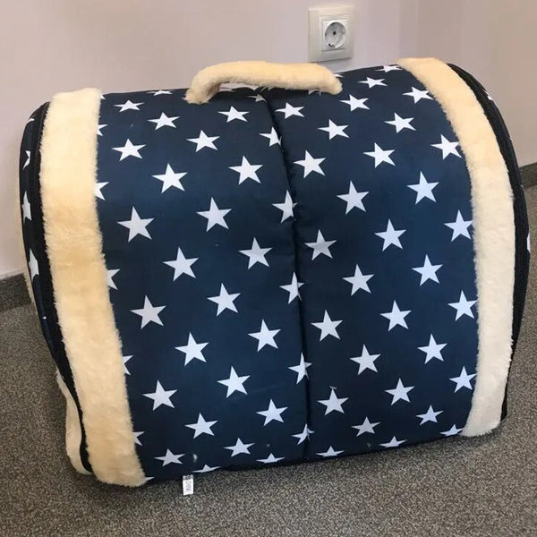 2 In 1 Convertible Pet Bed Warm Comfortable Igloo Shaped Cave Pet Beds