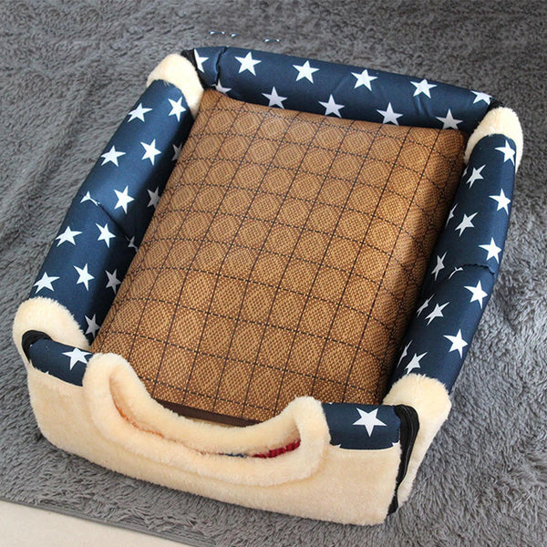 2 In 1 Convertible Pet Bed Warm Comfortable Igloo Shaped Cave Pet Beds