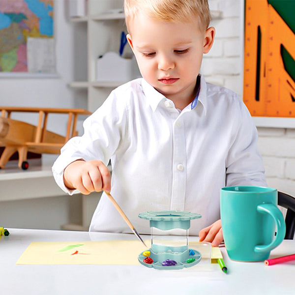 Ultimate All In One Paint Brush Cleaner Rinse Cup For Artists Students And Teach Artists Brushes