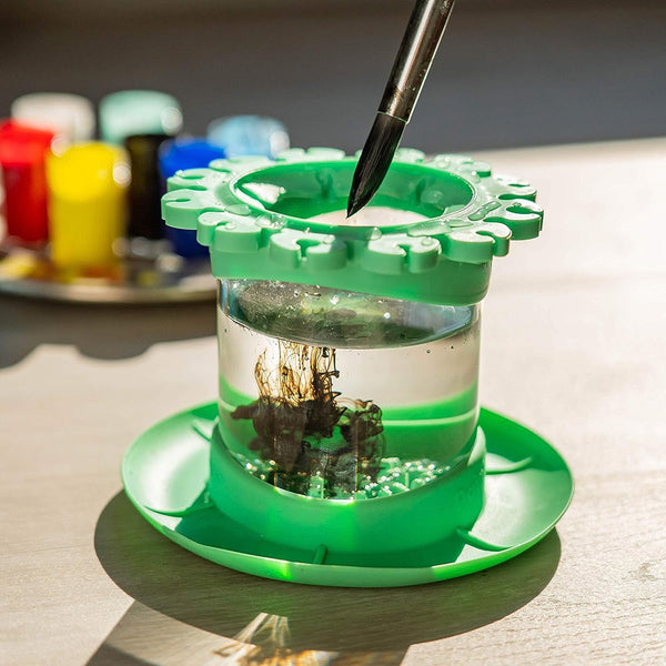 Ultimate All In One Paint Brush Cleaner Rinse Cup For Artists Students And Teach Artists Brushes