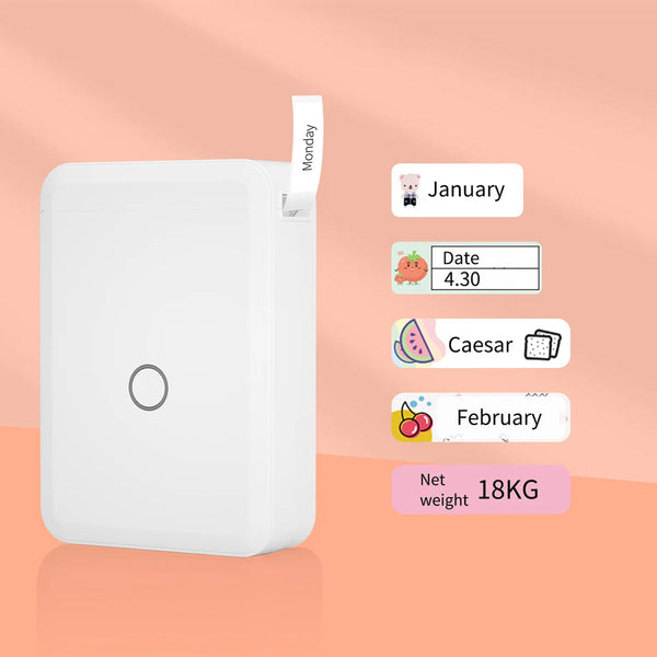 Wireless Label Maker Machine App Support Usb Rechargeable Label Printers