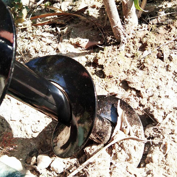 Planter Garden Auger Spiral Drill Planting Hole Soil Digger Post Hole Diggers & Augers