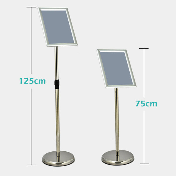 A4 Floor Poster Stand Sign Holder Business Menu Display Display Stands