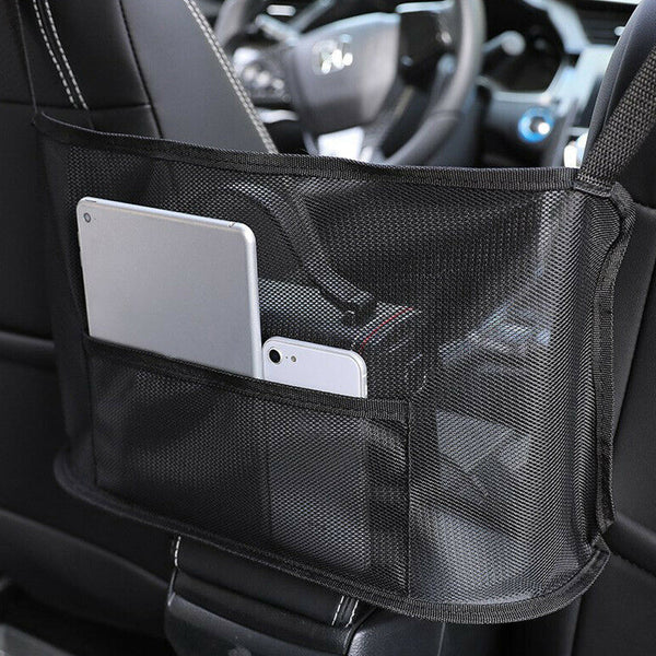 Mesh Handbag Holder And Car Storage Seat Gap Organizer Car Organisers