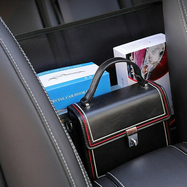 Mesh Handbag Holder And Car Storage Seat Gap Organizer Car Organisers