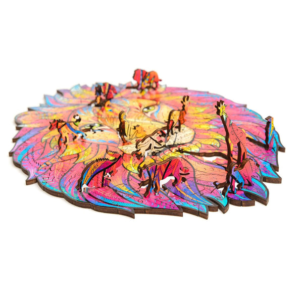 Colorful Mysterious Animal Toy Jigsaw Puzzle Puzzles