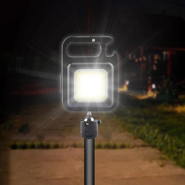 Mini Waterproof Pocket Torch Led Keychain Flashlight Usb Charging Torches