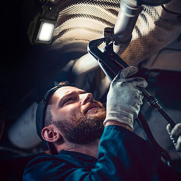 Mini Waterproof Pocket Torch Led Keychain Flashlight Usb Charging Torches