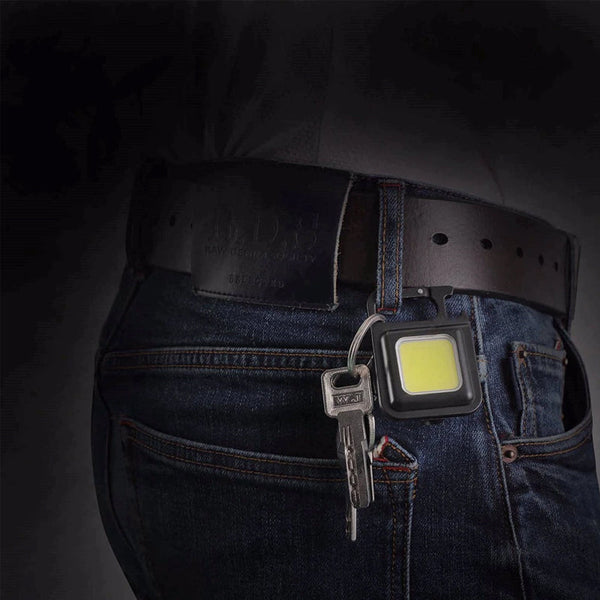 Mini Waterproof Pocket Torch Led Keychain Flashlight Usb Charging Torches