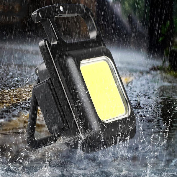 Mini Waterproof Pocket Torch Led Keychain Flashlight Usb Charging Torches