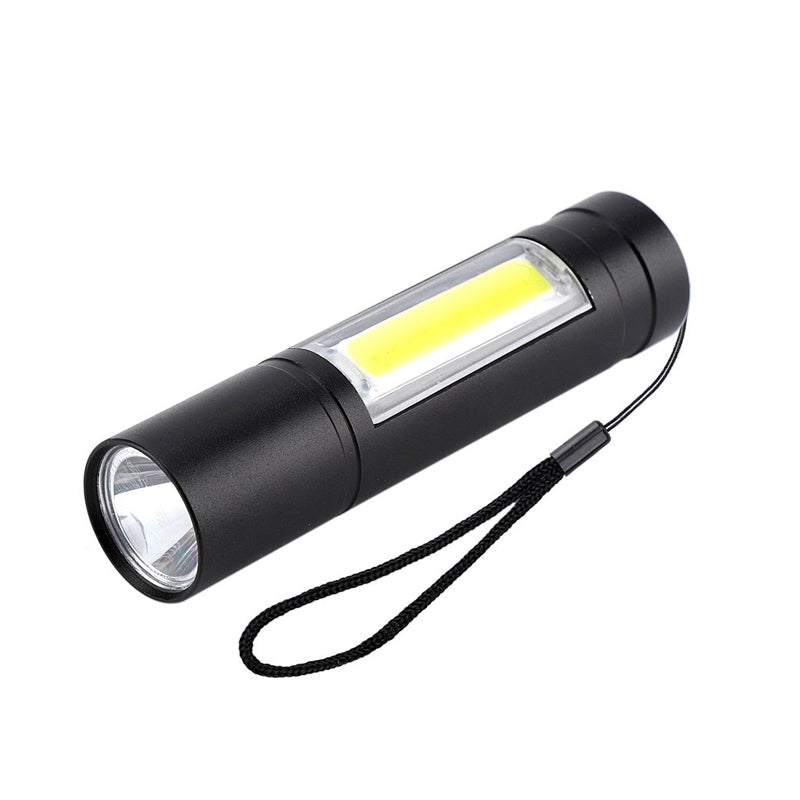 Super Bright Camping Torch Lamp Cob Mini Led Flashlight Usb Charging Torches