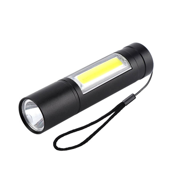 Super Bright Camping Torch Lamp Cob Mini Led Flashlight Usb Charging Torches