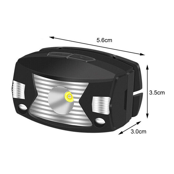 Powerful Led Headlamp Body Motion Sensor Headlight Usb Charging Head Torches